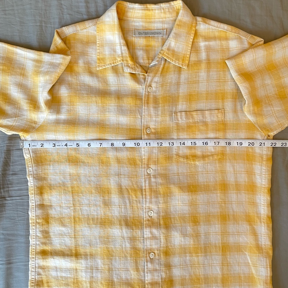 Outerknown Highline Shirt, Cotton/Linen Blend - Picture 3 of 10